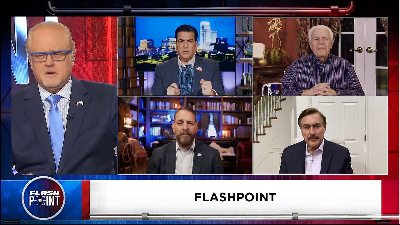 FLASHPOINT 4.15.2024 Host Gene Bailey, Hank Kunneman, Jesse Duplantis, Mike Lindell, Mark Meckler