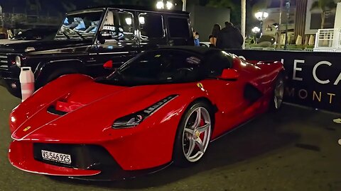LaFerrari Aperta with soft top looking gorgeous [4k 60p]