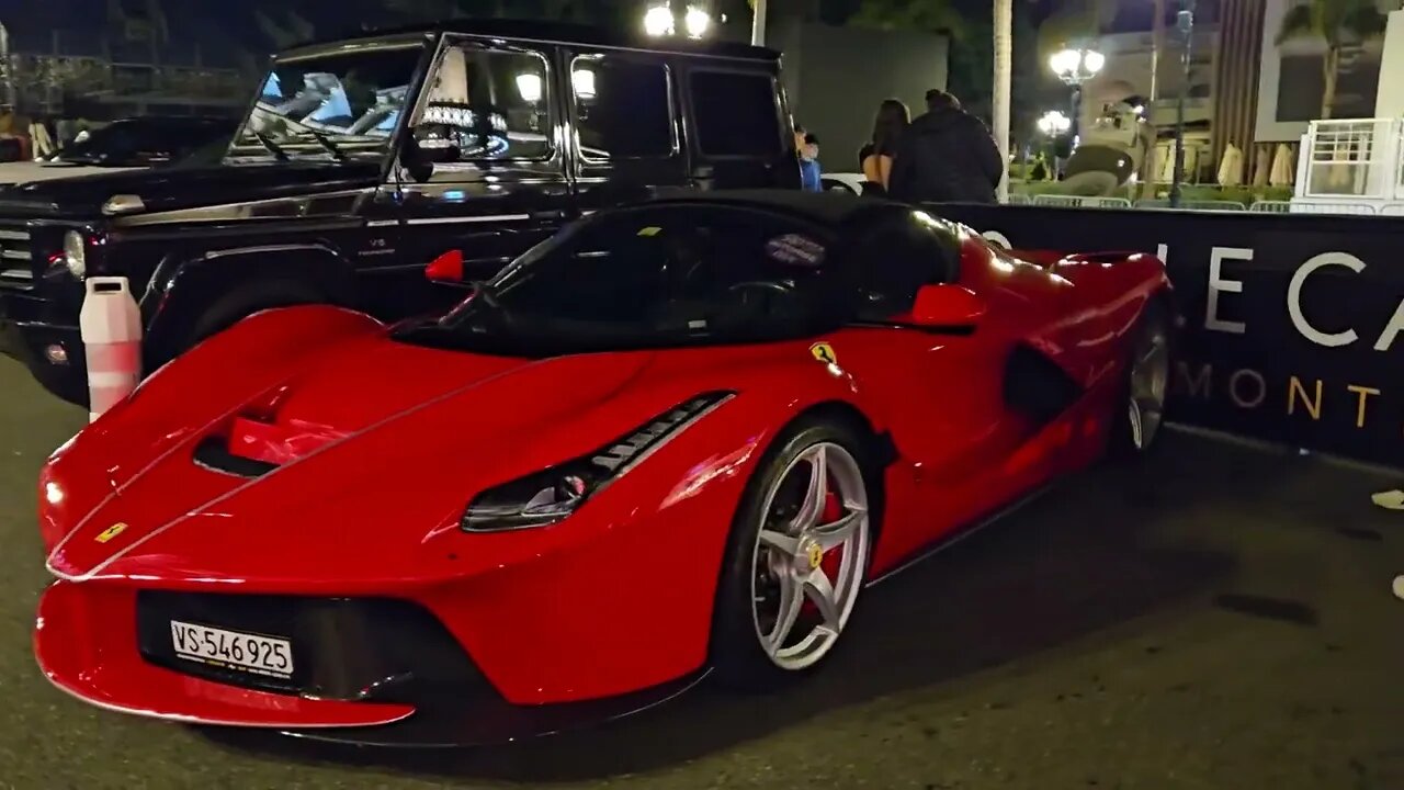 LaFerrari Aperta with soft top looking gorgeous [4k 60p]