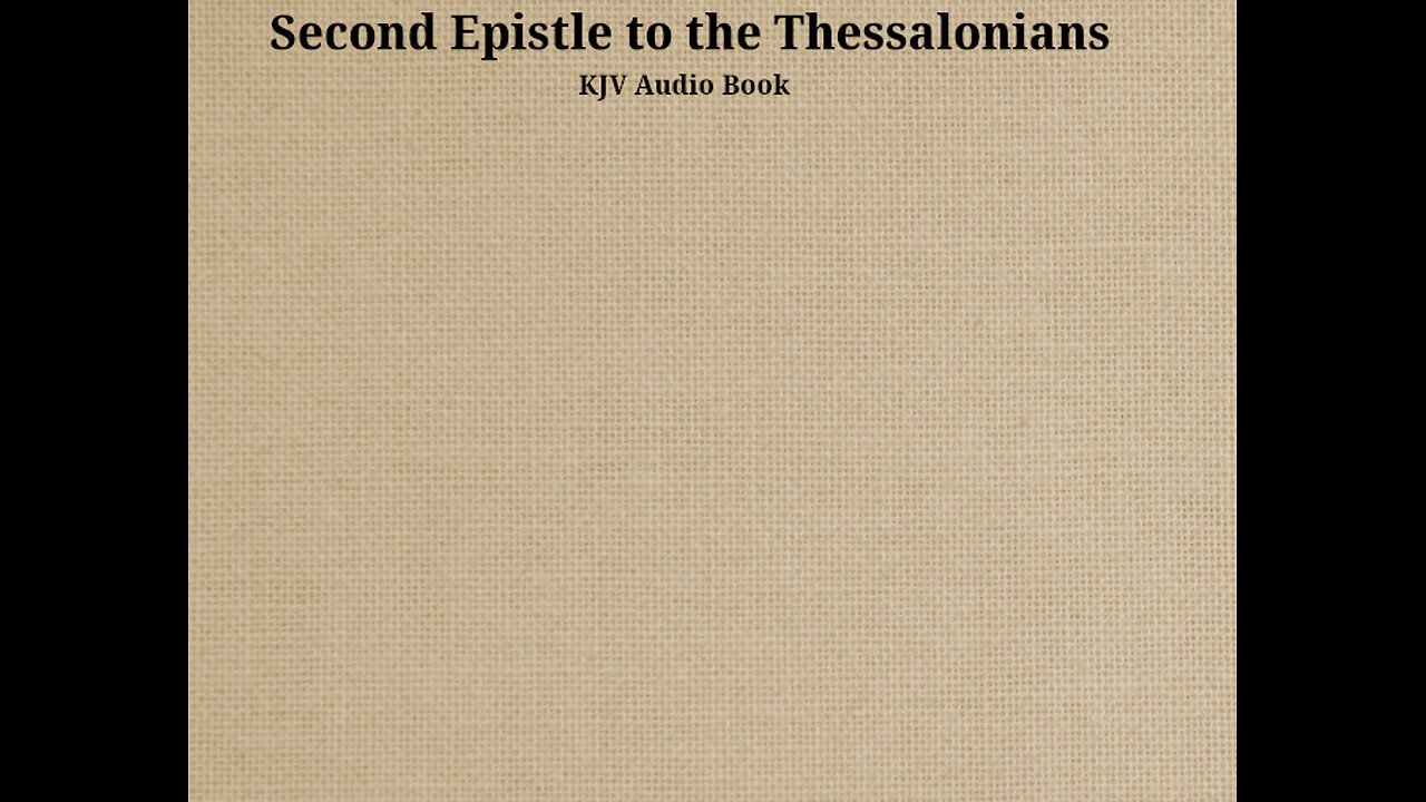 II Thessalonians - Ch 1 - KJV