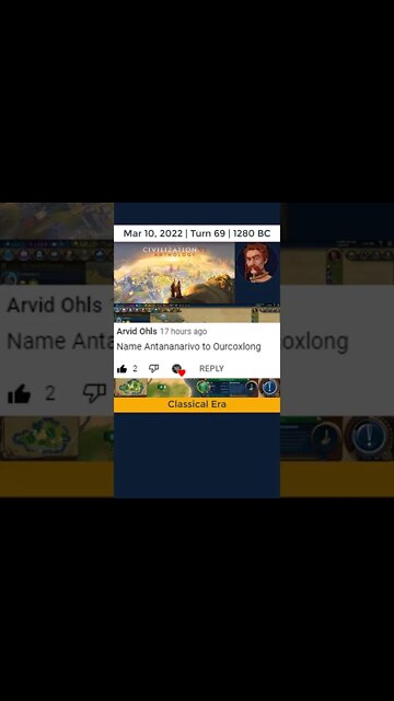 #oneturnadaychallenge #civ6 – Turn 69 - NICE! #shorts