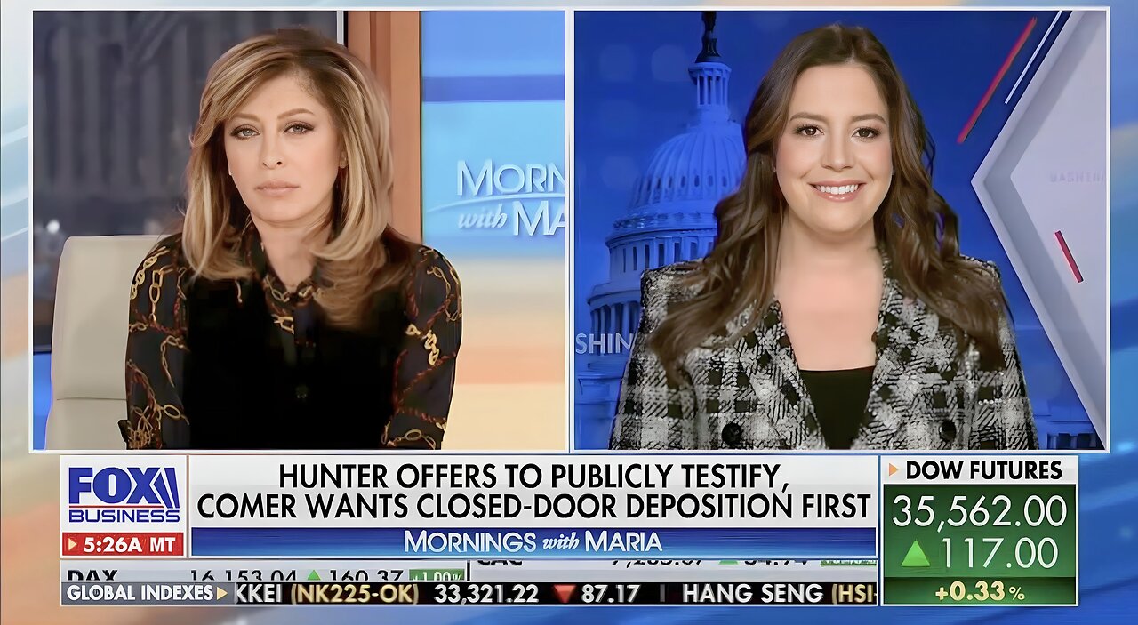 Elise Joins Mornings with Maria Bartiromo 11.29.2023