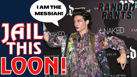 Random Rants: Ezra Miller Says The FLASH Is The Messiah, Needs To Be LOCKED UP