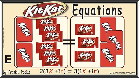 E_vis KITKAT 2(3K+1r)=3(1K+1r) _ SOLVING BASIC EQUATIONS _ SOLVING BASIC WORD PROBLEMS