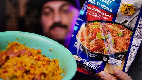 'Birds Eye' Sausage Gumbo | ASMR (Whispering, Chewing Sounds)