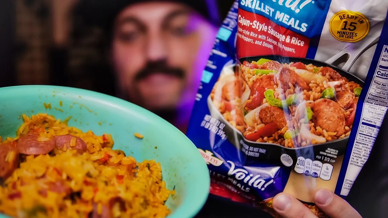 'Birds Eye' Sausage Gumbo | ASMR (Whispering, Chewing Sounds)