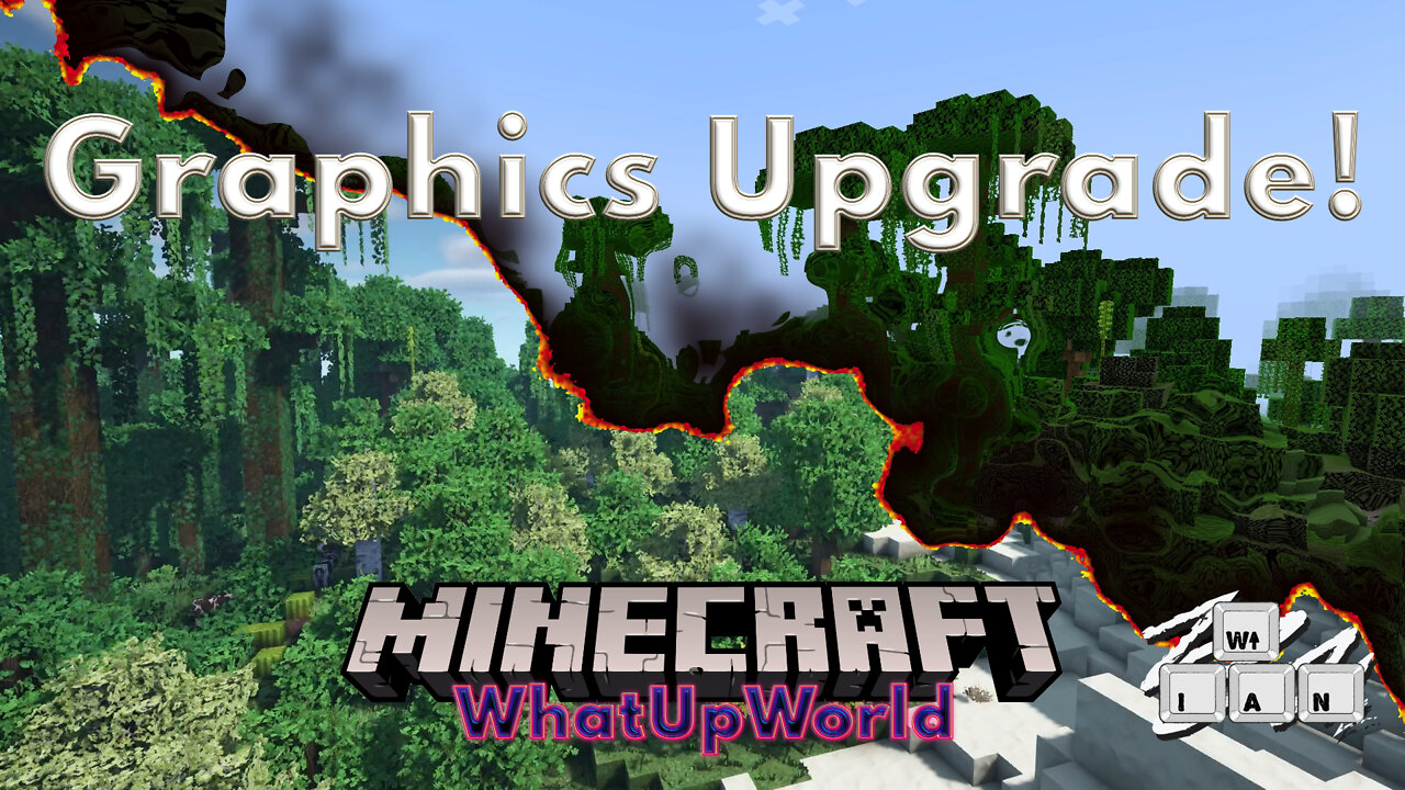 Minecraft Graphics Upgrade! | Shader Mod and Resource Pack