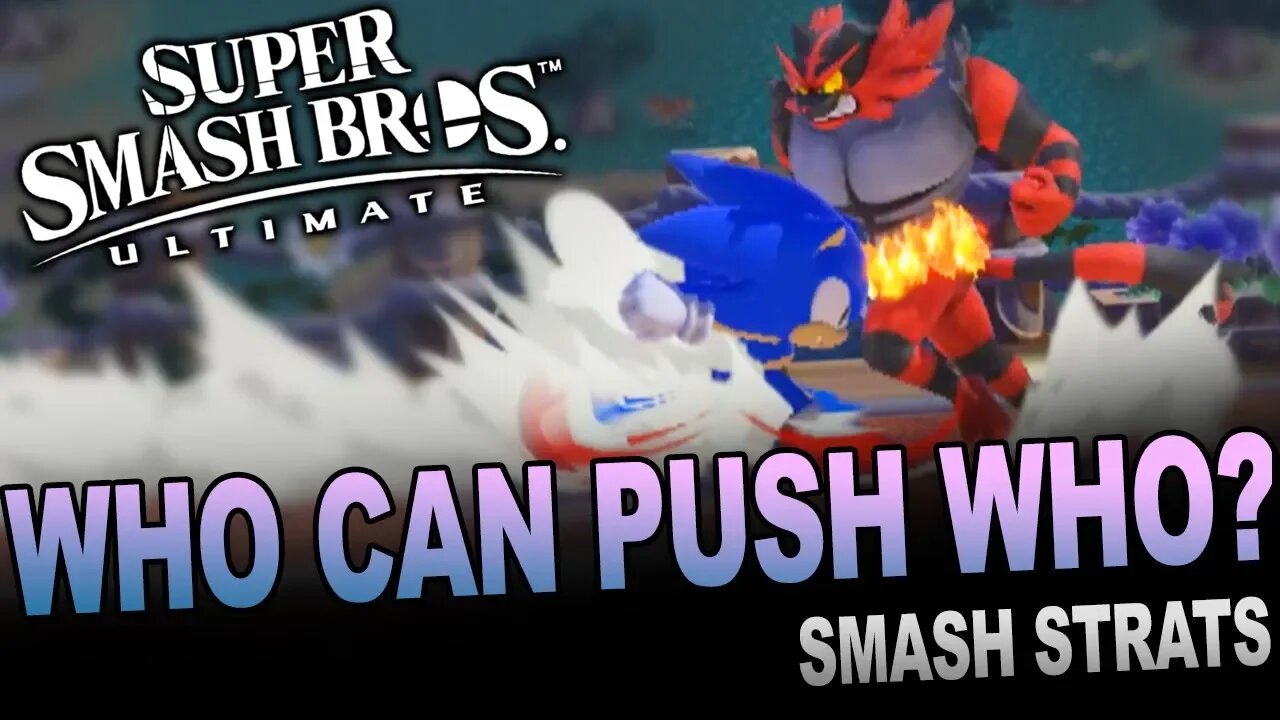 (SSBU) How exactly does Pushing work? ft. M2K