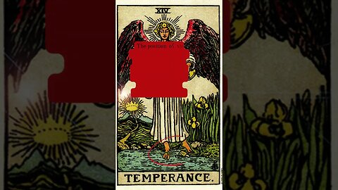 TAROT- The TEMPERANCE Card ~ What is in the cards? #shorts #tarot