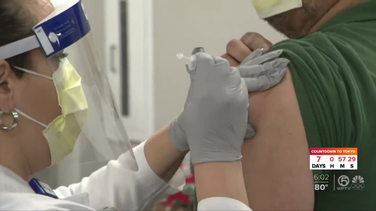 Palm Beach County offering $10 vouchers with COVID-19 vaccine