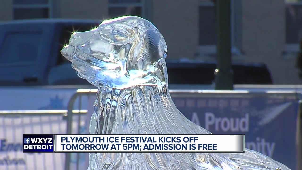 Plymouth Ice Festival kicks off Friday at 5 pm