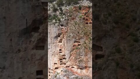 Pinara, an ancient Lycian city in Turkey #reels #history #ancient #archaeology #architecture#ruins