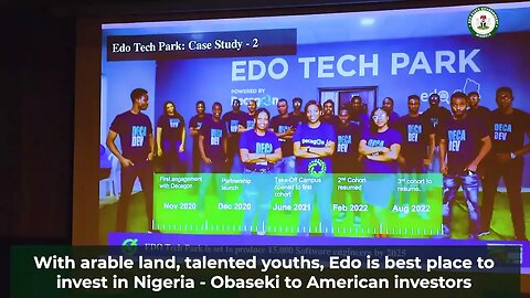Why Edo state is the best place to invest in Nigeria – Obaseki to American investors