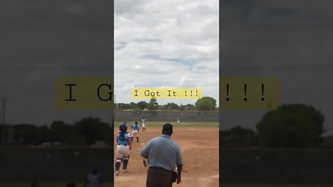 Watch 8-Year-old make spectacular CATCH!!! #shorts #softball