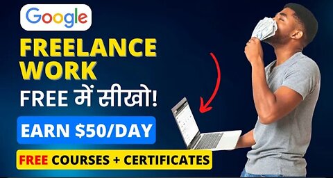 Earn $3000/Day With Google | Best Freelance Work | Learn For Free InJust 3 Days