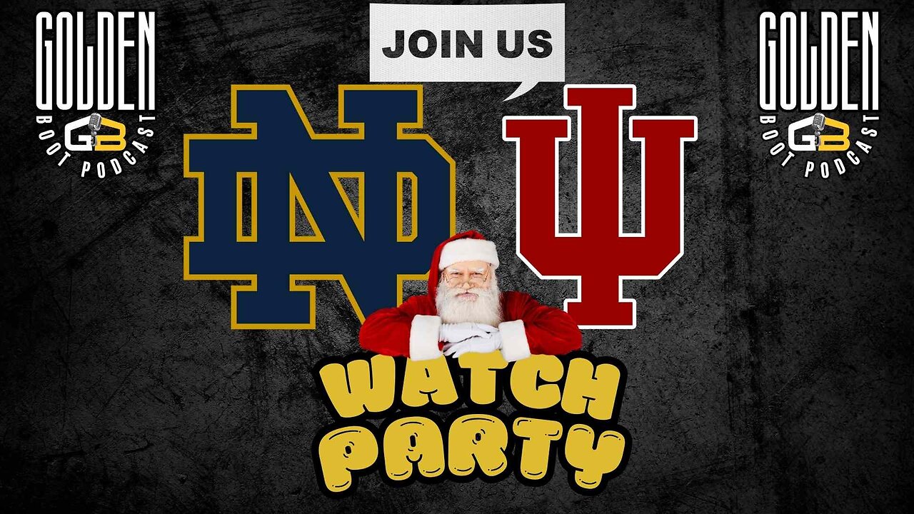 Notre Dame vs Indiana College Football Playoff LIVE Watch Party