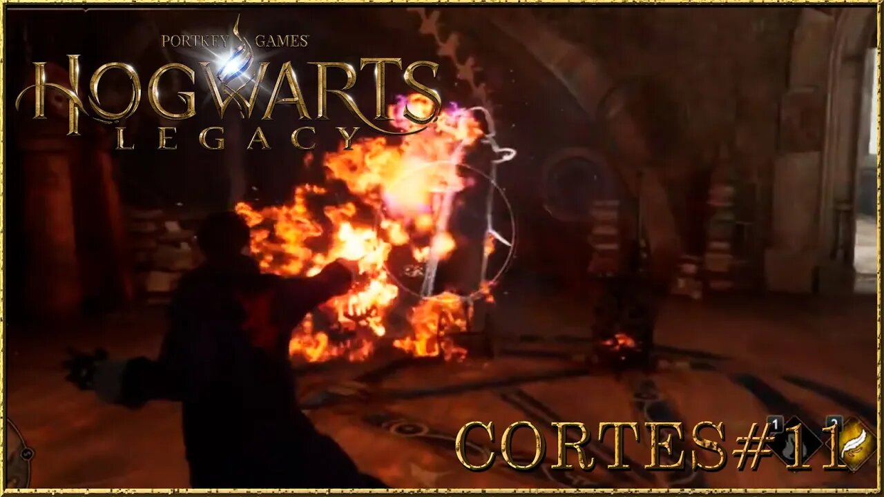 HOGWARTS LEGACY [CORTE#11] APRENDENDO INCENDIA #hogwartslegacybrasil #tomoyosan #gameplay #2023