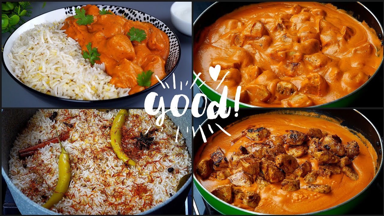 No complications, one pot Indian Restaurant Chicken Recipe 🍱 Butter Chicken Masala