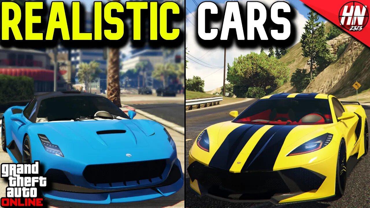 Top 10 Most Realistic Looking Cars In GTA Online