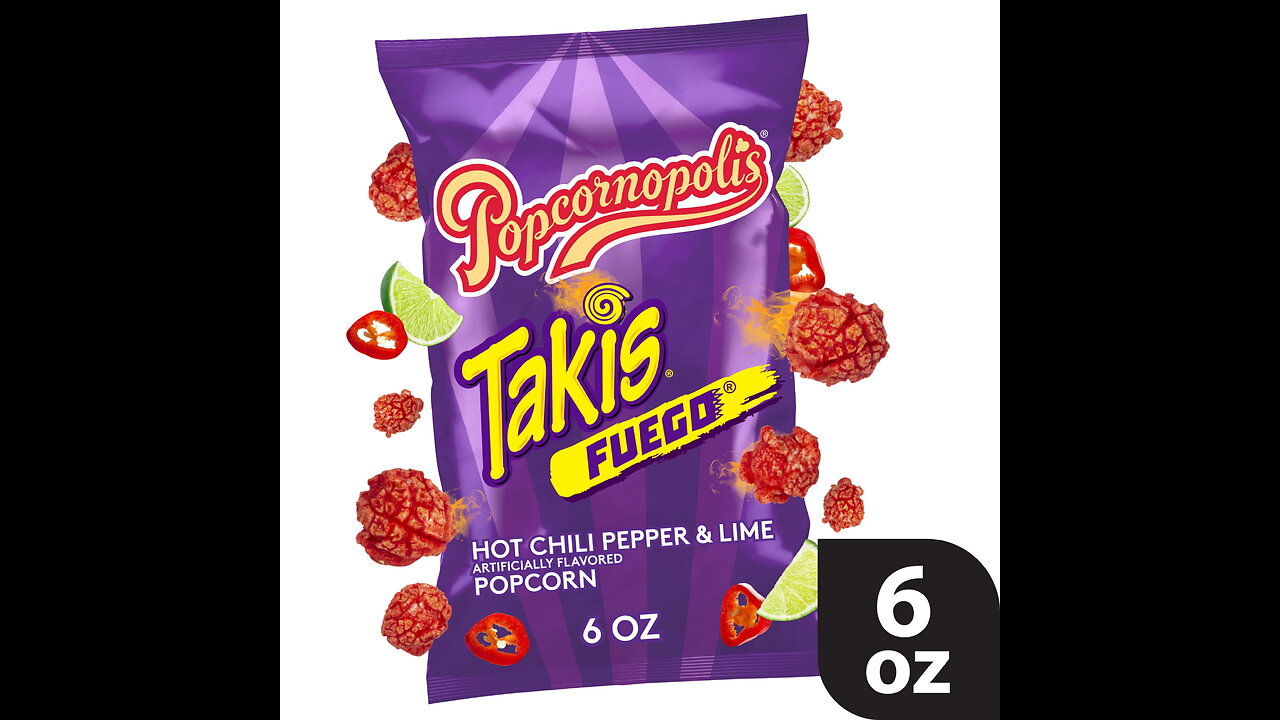 Takis Fuego Popcornopolis Hot 🌶️ & 🍋‍🟩 🍿 Review Bruh!