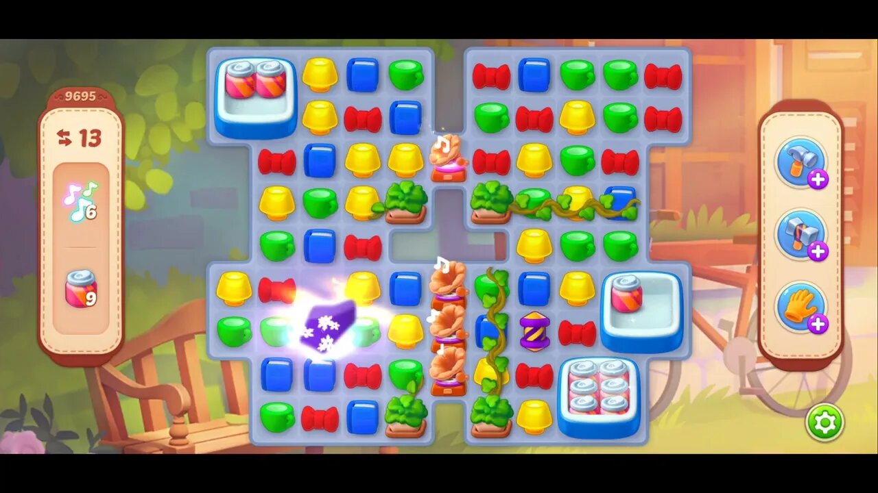 Playrix Homescapes Gameplay Walkthrough Level 9695