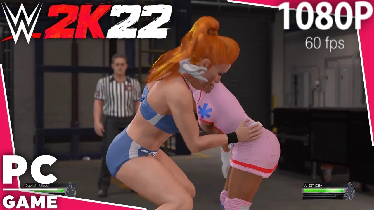 WWE 2K22 | CAPTAIN MIZUKI V ANESTHESIA! | Backstage Brawl [60 FPS PC]