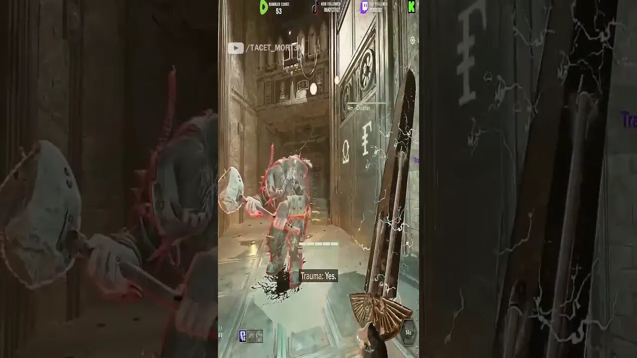 HOW TO Stop CRUSHERS In Darktide #shorts