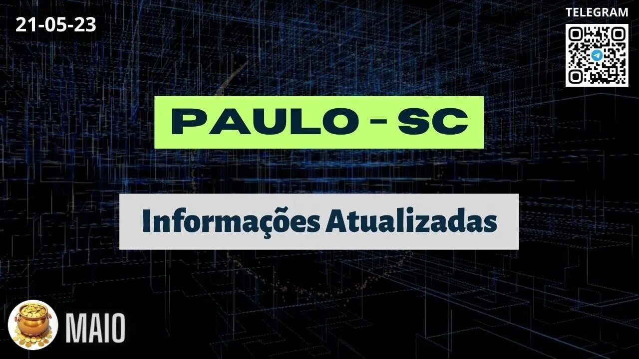 PAULO-SC Informações Atualizadas