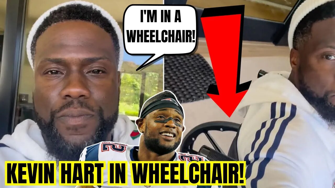 Comedian Actor Kevin Hart SEVERELY HURT after RACING former NFL Player Stevan Ridley!