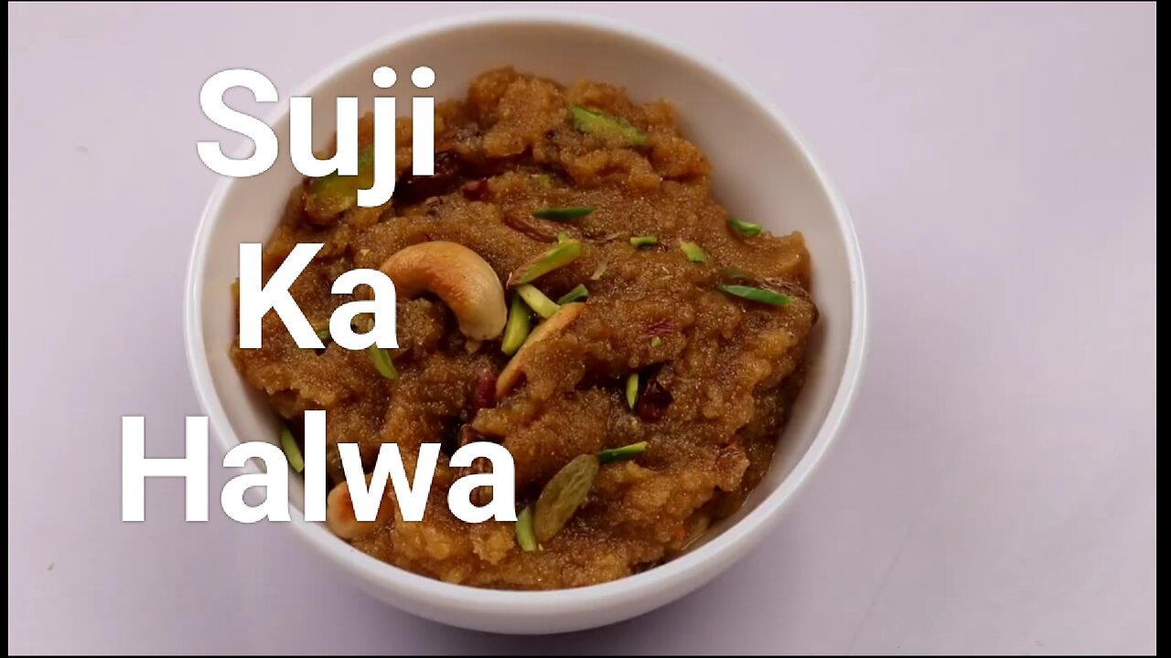 Suji ka Halwa Asian Traditional Dessert