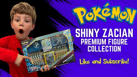 Unboxing frenzy! Watch as PokeMONSTER reveals treasures in the latest Pokemon Zacian Premium Box!