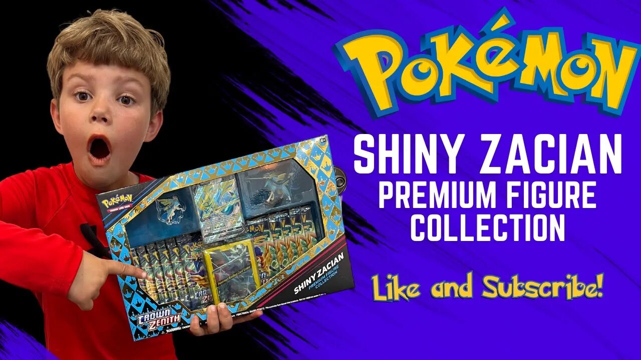 Unboxing frenzy! Watch as PokeMONSTER reveals treasures in the latest Pokemon Zacian Premium Box!