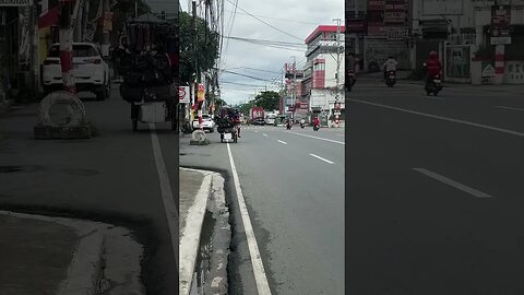 Only in the Philippines #Jeepney and Pedicab # #travel #shortsvideo #shortvideo #shortsfeed #shorts