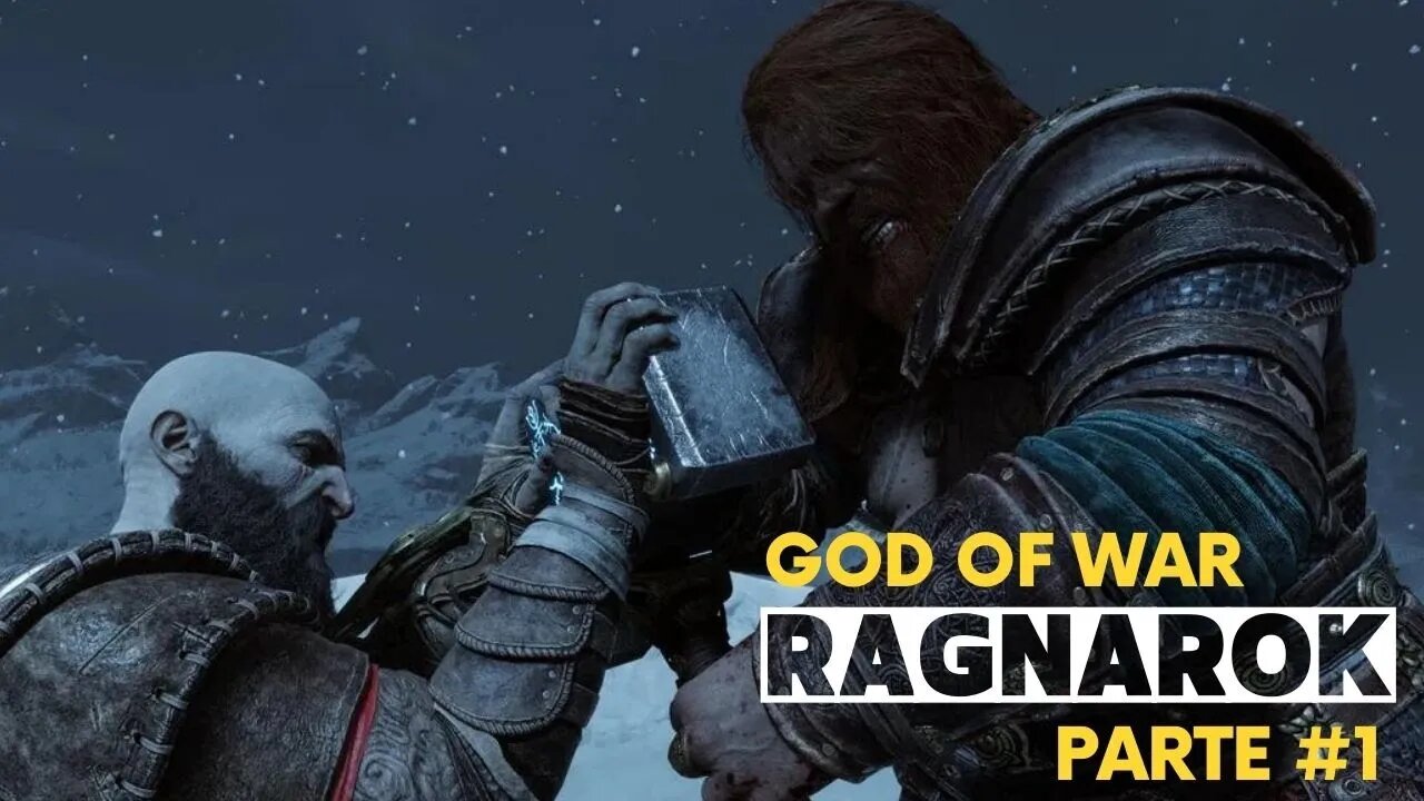 God of War Ragnarok - Parte 1 // Gravada ao Vivo //