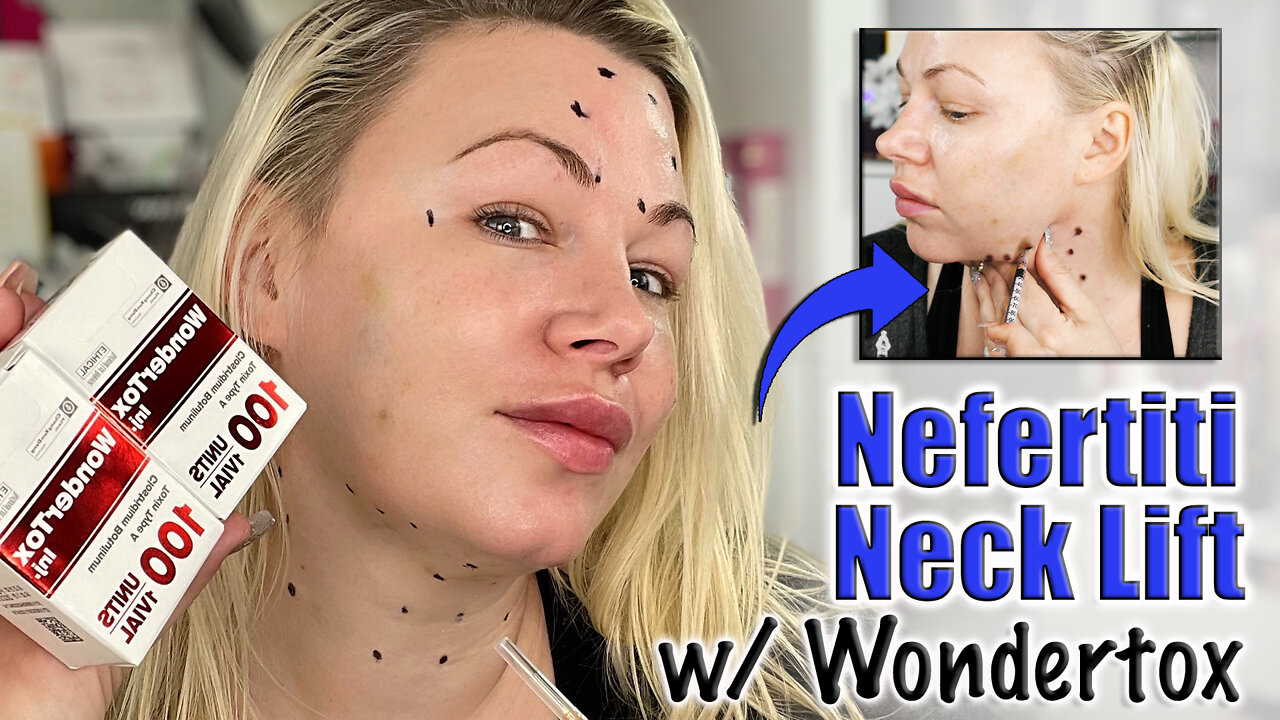 Let's do a Nefertiti Neck Lift with Wondertox from Celestapro.com | Code Jessica10 Saves you Money!