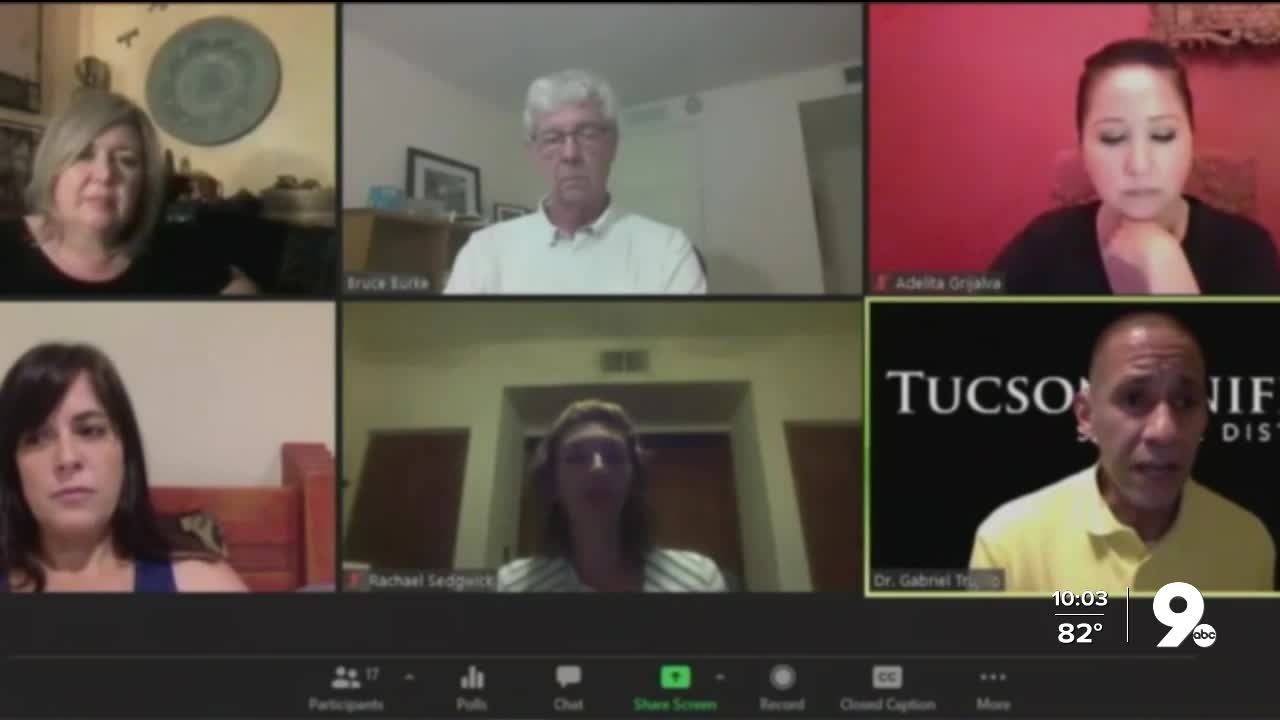 TUSD: No date set for return to in-person classes