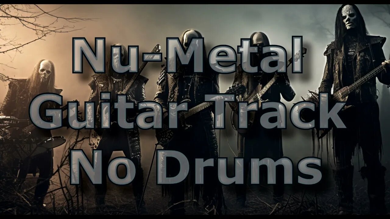 Nu Metal Guitar Track No Drums (130 bpm with clicks)