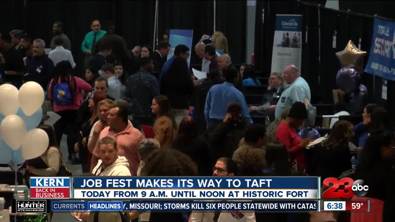 Job Fest makes: Taft