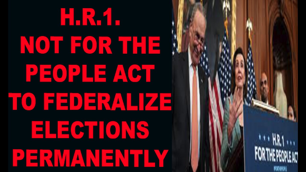 Ep.339 | HR1/S1 BILL IS NOT FOR THE PEOPLE BUT FOR THE FEDS FOR SOCIALISM