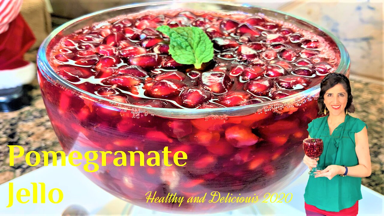 Yummy Pomegranate Jello Part 1