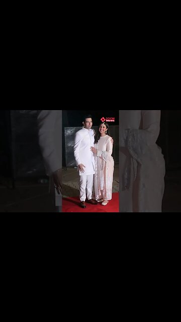 Parineeti Chopra & Raghav Chadha's cute PDA as they pose as couple for the FIRST time #shorts