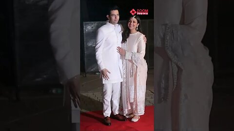 Parineeti Chopra & Raghav Chadha's cute PDA as they pose as couple for the FIRST time #shorts