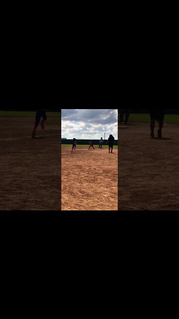 Playing First Base [10U] #shorts #short