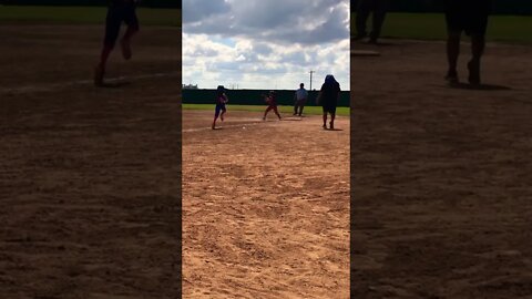 Playing First Base [10U] #shorts #short