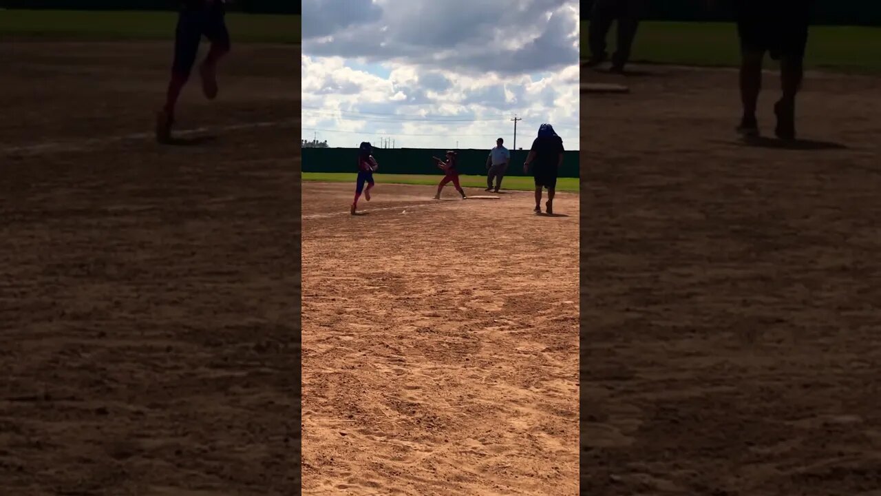 Playing First Base [10U] #shorts #short