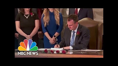 Oklahoma Gov. Stitt Signs Nation's Strictest Abortion Ban Into Law