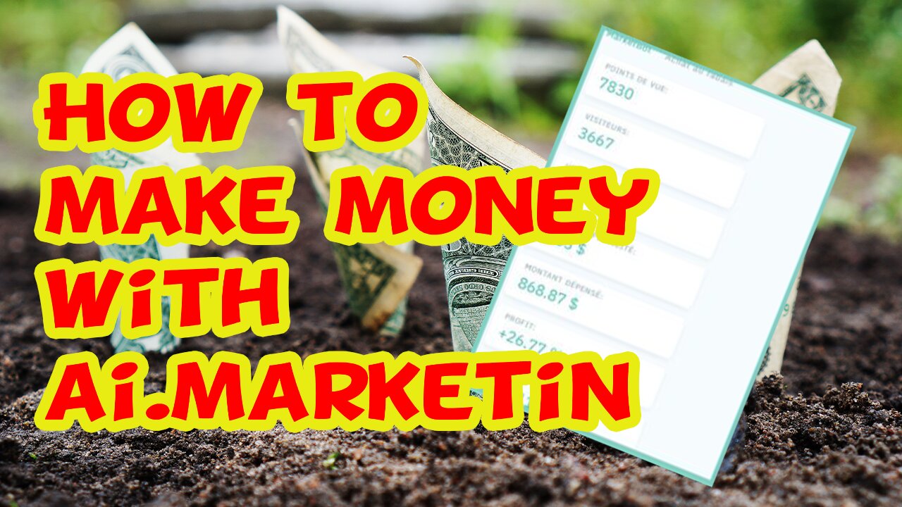 How to make money with ai.marketing