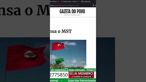 lula recompensa mst.. nojento demais... ainda eu que tenho esses criminosos como vizinhos a 5 anos🤮