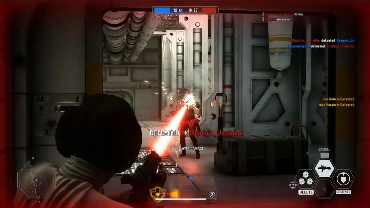 Lando Chewbacca Leia 16,160 Score & 21 Eliminations - Heroes vs Villains - Takodana Battlefront II