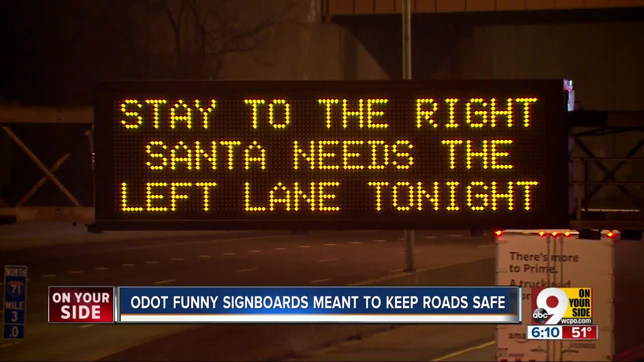 Sign of the times: ODOT turns to puns, fun to keep drivers safe